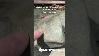 Hide a key in a real river rock? ￼