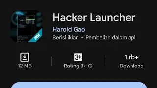 Review Aplikasi Hacker Launcher yang ada diPlayStore