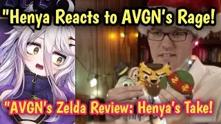 Henya Reacts to AVGN: Majora's Mask (N64) Madness!