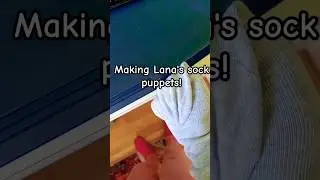 Making Lana's sock puppets! | #lana #sockpuppets #fpe #socks #silly #fundamentalpapereducation #lol