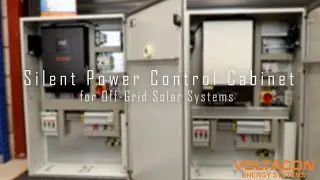 SILENT POWER PLUG 'N' PLAY PHOTOVOLTAIC CONTROL CABINET OFF GRID INVERTER CHARGER KIT