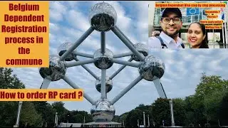 Dependent commune Registration and RP card order step by step process in Brussels, Belgium | 🇮🇳in🇧🇪