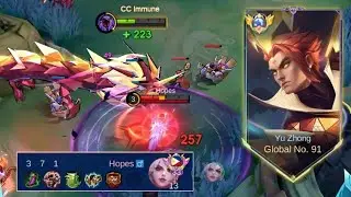 FINALLY A PRO ALICE TOP PH ENEMY IN EXP LANE!! | YU ZHONG TUTORIAL - MLBB