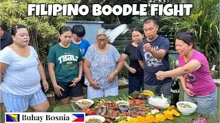 Budol flight, tradicionalna filipinska gozba | Budol fight, a traditional Filipino feast