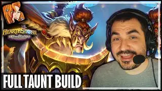 WHAT AN AMAZING FULL TAUNT BUILD! - Hearthstone Battlegrounds