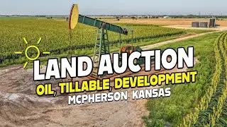65.8 Acres &ndash; McPherson, KS | Tillable Farm Ground with Oil Income & Interstate Frontage