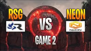 TI 11 Regional Qualifiers SEA - Day 11 - RSG vs NEON Esports