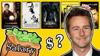 💰 Edward Norton's Paycheck for Every Movie He Ever Made | Hits & Flops