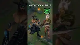 Autoattack vs SKILLS 😂#leagueoflegends #gameplay #guide #meme #shorts #shortvideo #riven #trynd