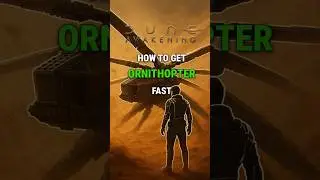 Как БЫСТРО получить орнитоптер в Dune Awakening &mdash; избегайте недель упорной работы! #dune #duneawa...