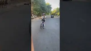 мэнуал по дороге на BMX #bmx #uzbekistan #youtube #youtubeshorts #велосипед #рекомендации