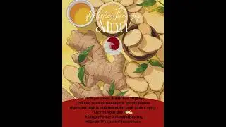 Ginger root #bodymindsoul #holistichealing #bodymindsoul