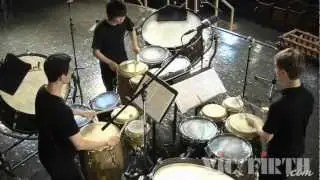 Okho by Iannis Xenakis, performed by the Peabody Percussion Trio