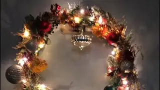 Tutorial corona navideña 