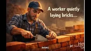 The Silent Builder /English motivational story # Who work quietly and patiently .watch till the end💪