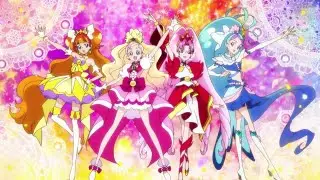 Go! Princess Precure group transformation music change MOON ～月光～ ATTACK