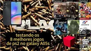testando os 8 melhores jogos de ps2 no galaxy A05s com emulador nether sx2