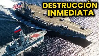 &iquest;Qu&eacute; Sucede cuando un Barco Esp&iacute;a Ruso se acerca demasiado a un Portaaviones Estadounidense?