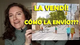 La MEJOR forma de EMBALAR una ACUARELA o DIBUJO