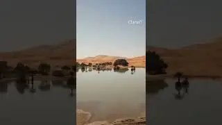 El desierto del Sahara inundado, por primera vez en 50 a&ntilde;os