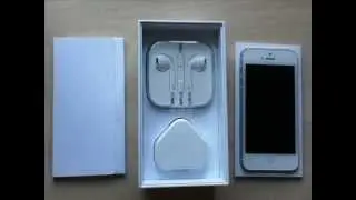 Apple iPhone 5 Unboxing Tour, How to Insert Nano Sim Card Tutorial and Quick Setup Guide Video