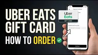 How to Solve Order Uber Eats with Gift Card
