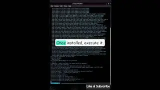 How to get cool "The Matrix" effect on terminal in Kali Linux #Shorts