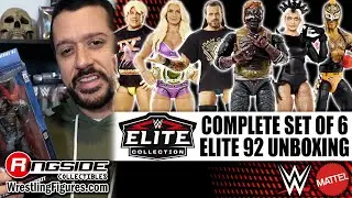 Ringside Collectibles Unboxing: Mattel WWE Elite 92 Full Set of Wrestling Figures! THE FORBIDDEN SET