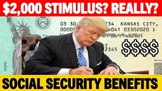 $2,000 STIMULUS FOR SSI, SSDI, VA? | SOCIAL SECURITY BENEFITS UPDATE FOR ALL BENEFICIARIES