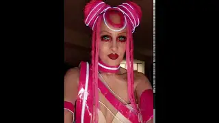 Chromegirl dancing at Electrolust 7-14-17