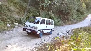Suzuki Omni Driving Hill Road