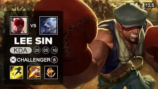 Lee Sin Jungle vs Volibear - KR Challenger - Season 12 Patch 12.5