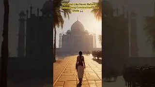 Taj Mahal Like Never Before! | Mesmerizing Construction Time Shots 🕰️✨