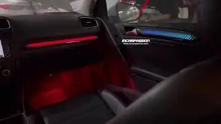 OEM Design Dragon Scale Style LED Ambient Light for Volkswagon Golf 6