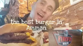 The best burger in Amman 🇯🇴 Firefly so delicious