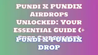 Grab Pundi X PUNDIX Airdrop for Free | Learn How to Swap or Sell Pundi X PUNDIX Airdrop