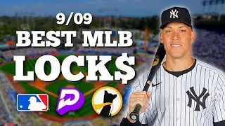 My 4 Best MLB Player Prop Bets Today 9/09 Free Picks! #mlb #prizepicks #podcast #dfs
