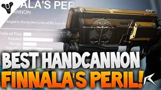 Destiny - BEST Handcannon Finnala's Peril! INSANE IRON BANNER HAND CANNNON REVIEW!