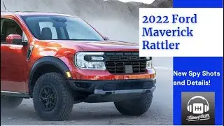Ford Maverick Rattler 2022 года: шпионские снимки и подробности!