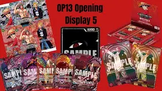 Carrying on his will Opening Display 5