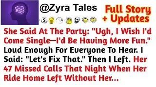 She Said At The Party： ＂Ugh, I Wish I'd Come Single—I'd Be Having More Fun ＂ Loud ⧸⧸Reddit Stori