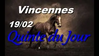 PRONOSTIC PMU QUINTE DU JOUR JEUDI 19 FEVRIER 2026