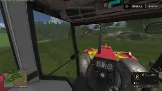 [LS17  1. Schnitt auf der Gamsting | Case Maxxum 5150 | P&ouml;ttinger Novacat 301 ED / 302 ED]