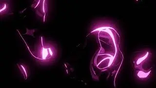 Abstract Purple Liquid Fluid 4K 60FPS Motion Background Video Neon Glowing Water Sci-fi VJ Loop