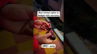 best helmet lights in budget | amazon | #ytshorts #minivlog  #gadgets
