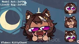 Squishy YCH Live2D -- KittyChan4