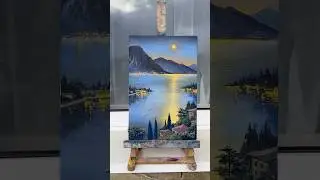 #ночноеморе #картина #картинамаслом #art #painting