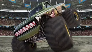 V8 Bomber Wheelie At Manchester Arena In Slo-Mo