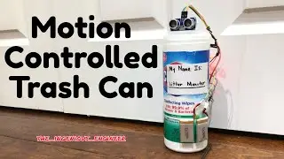 DIY Motion-Controlled Trash Can with Arduino!