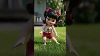 AI cute baby dance 🪩 #music #dj Animate #song #musician #remix #aicute